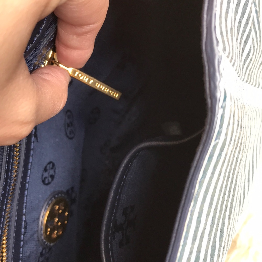 SOLD- Tory Burch Large Saddlebag - Picture 6 of 8